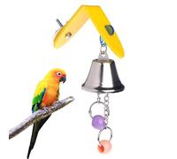 Générique Bird Toys | Early Learning Toy with Bell for Parakeet | Fun Stimulating Game for Parrots Parrots Parakeets Cockatiels Cockatoos Lovebirds Aras