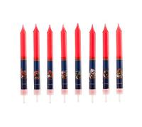Generique Birthday Candles Spiderman 9 cm 8 pcs