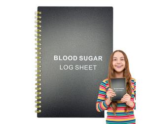 Générique Blood Pressure Tracker Notebook for Daily Tracking - A5 Blood Pressure Tracker Notebook 60 Pages - Diary Organizer for Medical Data Management and Storage