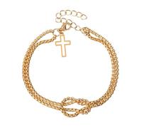 Générique Blue Wrist Gift Plated Bracelet Jewellery And Adjustable Individual Hand Accessory For Men And Women Mm Natural Gift Choice Jewellery, one size, Metal, No Gemstone