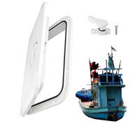 Générique Boat Deck Hatch | Marine Deck Access Hatch | Weather Resistant Seal Seal Safety Hinge for Kayak Flooring Working Boats Yachts Roof