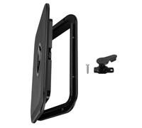 Générique Boat Deck Hatch - Rectangular Hatch Cover | Waterproof Hinge with Non-Slip Seal for Sailboats Working Boats Roof Deck Marine Applications