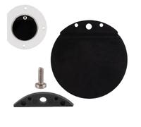 Générique Boat Deck Hatch, Round Deck Cover, Marine Replacement Part, Detachable Watertight Seal, UV-Resistant ABS Material for Yacht, Ship, RV, Outdoor, Mobile Use, 2.81 x 0.43 inches