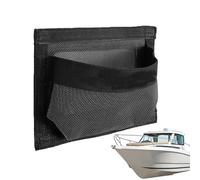 Générique Boat Organizer - Boat Storage Bag | Marine Tool Bag | Mesh Storage | Keep Your Tidy and Items Secure | Waterproof Adhesive Backing Pouch | Removable Container,