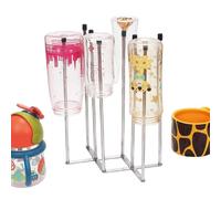 Générique Bottle Drainer - Drainage Rack for Folding 8 Branches Space Saving | Drying Rack for Glass Wine Carafe Glass Jars And Utensils