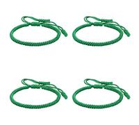 Générique Bracelet Multiple Gift 4 Rings Woven Rope Knot Bracelets For Mens Womens Width Wrist Bracelet Choice Mm Jewelry, One Size*4, Nankan Wire, No Gemstone
