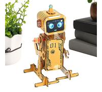 Générique Build A Robot | Educational Sound Sensor Toy - STEM Robotic Model Kit for Beginners Teens School Birthday Party
