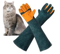 Générique Build Trust and Protect Your Hands Cat Grooming Gloves, Puncture and Scratch Resistant Dog Bite Sleeve Pet Trapping Supplies
