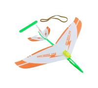 Générique Building Bricks For, Belt Powered Aircraft Educational Model STEM Toy for with Flying Glider and Educational Drive Mechanism