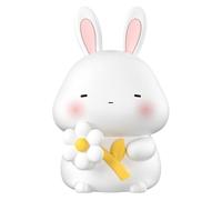 Générique Bunny Night Light for Kids, Dimmable Rechargeable LED Lamp, Soft Glow Nursery Nightlight with Touch Control, Adorable Room Decor Accent for Toddler, Girls, Boys, and Teens