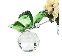 Générique Butfly Crystal Decoration - Handmade Flying Butterfly Sculpture as Table Decoration, Exquisite Detailed Execution at Home, School, Office, Birth