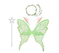 Générique Butterfly Fairy Costume - Women's Halloween Costume Fairy Wings Butterfly - Immersive and Skin-Friendly Party Accessories for Adults Girls Wife Girlfriend Sisters