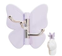Générique Butterfly Hooks 3-Branch Rotary No Drilling Coat Rack | Towel Hook for Clothes, Dress, Bag, Key, Coat, Towel, Bathroom, Bedroom, Kitchen, Closet