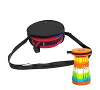 Générique Camp Folding Stool Carry Bag Round Pouch Anti-Scratch | Camping Storage Bag for Telescopic Stool Lightweight Protective Pouch Hiking Camping BBQ Outdoor