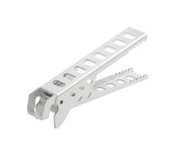 Générique Campfire Holder - Handle Clip, Stove Jumper | Compact Aluminium Tongs for Hot Pot Dishes Handling, Durable No-Slip Tool for Camping Pic