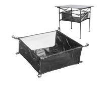 Générique Camping Folding Table Net Bag - Lightweight Waterproof Oxford Storage Net with Sponge Interlayer, Durable Organizer for Outdoor Adventures and