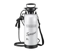 Générique Camping Manual Shower Pump | Portable External Shower for Excursions and Outdoor Activities | Multi-Use Accessory | Tank 5L-8L with Lanca for Pets Car Beach Shipyard