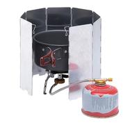 Générique Camping Stove Windshield | Protective Wind Grille for Hiking, Camping, Picnic, Beach, Fishing