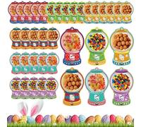 Générique Candy Cards For Happy Holidays - 36 Pieces Easter Festive Supplies - DIY Candy Greeting Cards | Friends Family Boys Girls Classroom School