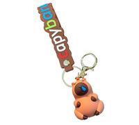 Générique Capybara Figurine Car Keyring, Capybara Toys Keyring, Funny Keyring - 6.5 cm/2.4 inches, Pendant for Backpack, Handbag, for Boys and Girls