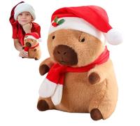 Générique Capybara Plush - Cute and Soft Cartoon | Capybara Plush Toys - for Girlfriends Boys Home Sofa Bedroom Halloween Christmas Thanksgiving Birthdays