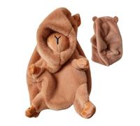 Générique Capybara Plush - Soft Coat Without Filling | Hand Doll Creation Accessories for Girls Teens Friends