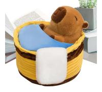 Générique Capybara Soft and Cute Home Decoration Soft Toy | Capybara Bathing Soft Cushion for Sofa, Living Room, Bedroom, Boys, Girls, , Teenagers, Christmas,