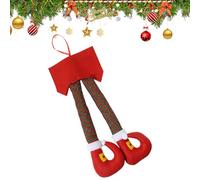 Générique Car Boot Decorations Santa Claus Decorations Christmas Ornaments for Car, SUV, Truck, Camper, Vehicle, Scooter, Door, Home