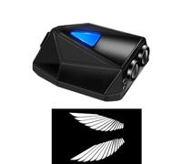 Générique Car Door Projector Light | Dynamic Car Welcome Lights | Bulbs With Shadows Angel Wings No Drilling Men Women Interior Road Truck Trailer Atv