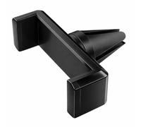 Générique Car Phone Holder for Air Vent - Universal Smartphone Holder 360° Rotation - Compatible with iPhone, Samsung, Xiaomi - Stable Mount for GPS - Black