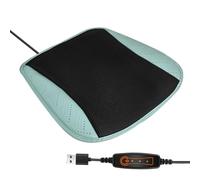 Générique Car Seat Cooling Pad Cooling Pad Car Seat Cooling Pad Car Seat Cushion Ice Cloth 3 Speed USB for Hot Days Driving Long Life Daily Use