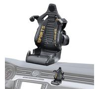 Générique Car Ventilation Phone Holder - Auto Adjustment Holder, Racing Seat Design, Universal Air Outlet Clip | Mobile Phone Hands Free P