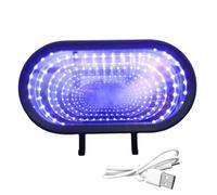 Générique Car Wall Key Ring | Infinity Modern Rechargeable with LED | Key Organizer Garage Wall Mount | For Home Decoration Living Room Entrance Hallway Men Birthday Parties