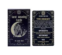 Générique Card Game for the Table | Spiritual Exploration 78 Cards, Paper Game with Illustrations, for Adults, Friends, Boys, Girls, Teenagers, Dorm, Camping, Picnic, Travel, Home