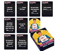 Générique Card Games, the Lie Card Game, Interactive Game for Business, Team Building, Birthdays, Parties, Women, Men, Festivals, Celebrations, Family Meetings