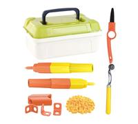 Générique Cardboard Tools | 148 Pieces Safety and Educational Notched Construction Supplies, Safe Cardboard Cutter - for Boys Home Games School