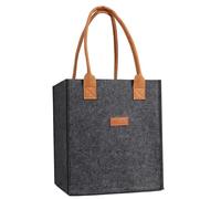 Générique Carrier Bag, Wine Tote, 6 Sheet Music Soft Texture Compact Storage Stylish Lightweight Design, Wine Bottle Bag for Garden Party, 9.06x7.09x10.24inches, Black, Se référer au descriptif, Refer