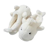 Générique Cartoon Patterned Slippers - All Inclusive Shoes Soft Shoes Funny Cute Breathable Heated Slipper Winter Soft Slippers Warm And Comfortable, White., 6 UK