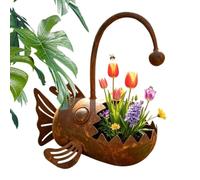 Générique Cast Iron Pot Decorative Fish Rust Resistant