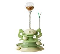 Générique Cat Circuit Game - Rotating Ball Circuit 3 Levels with Hanging Mouse - Cats with Turntable for Corner Play Living Room Bedroom Entrance Kitchen Relaxation Area Apartment