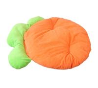 Générique Cat Cushions | Soft Plush Cartoon Cushion - Warm Carrot Shaped Kitten Cushion and Mat for Camping Travel Shelter Outdoor Balcony Van Sofa Floor