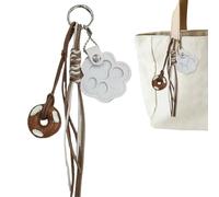Générique Cat Hair Collector Keyring, Animal Lover Gift Key Ring for Memory Creation - Light Memory for Pet Families and Household Memories
