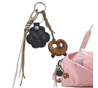 Générique Cat Hair Collector Keyring, Cat Paw Shaped Souvenir Key Chain, Charm Keychain Light Keepsake for Family of Dogs and Cats Home