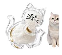 Générique Cat Hair Storage Box, Transparent Decoration in the Shape of Animals, Keepsake Box for School, Dorm, Travel, Apartment, Boyfriend, Girlfriend, Friends