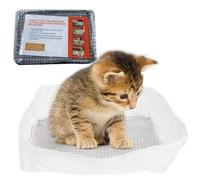 Générique Cat Litter Bags | Drawstring Covers for Litter Tray - Pack of 10 Packs 47 x 36 x 17 cm for Cleanliness - for Floors, Home, Animal Spaces, Suitable Travel