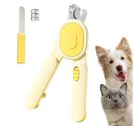 Générique Cat Nail Clippers - Pet Grooming Tool with LED Lighting, High Visibility Nail Clippers - for Small and Medium Animals, Home, Travel, Camping, Shelter