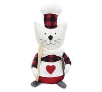 Générique Cat Plush Animal, Cat for Girls - Toy for in the Shape of a Head, Multifunctional Plush Toy, Girls Toy, Plush Toy for Boys, Yarn