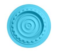 Générique Cat Slow Feeder Mat - Interactive Anti-Slip Feeder - Slow Feed Bolus Cat Feeder for Wet Food and Daily Enrichment Indoor