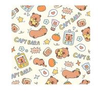 Générique Cat Smouddle Wrap, Cat Wrap for Grooming - Capybara Cat Smouddle Pet Tooming Wrap Work Tools | Anti-Escape Anti-Scratch, Nail Contrommage Constraint for Bath, Examination, 45 × 45 cm, Se