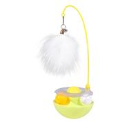 Générique Cat Stick Toy with Feathers - Interactive Cats Kittens - Stimulates Hunting Instinct and Exercise - Fun and Durable Accessory to Play with Your Cat - Great for Indoor Use